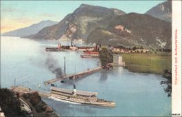 Stansstad NW // Dampfschiff 1908 Acherbrücke