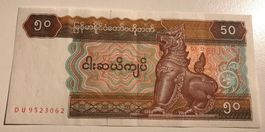 Myanmar 50 Kyats