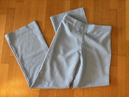 Elegante Damenhose von Zara, hellblau, Grösse M