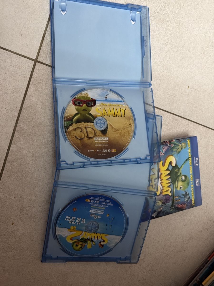 Tous les DVDs: Sammy's Great Escape 3D Blu-ray Bundle New – D'occasion à Martigny par Jacoosh1234 1