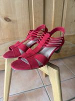 Graceland rote Damen Sandale Gr 41