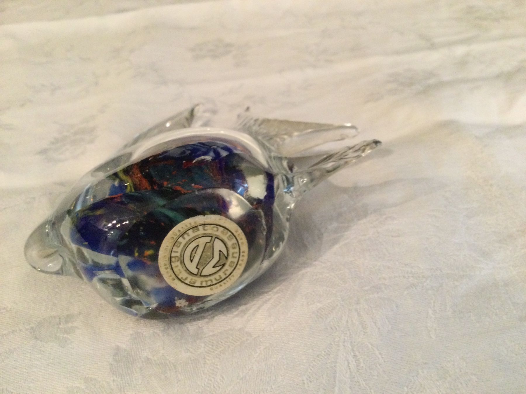 Murano Statuette: Murano Glasfisch – Usato da Münchenbuchsee venduto da kruseli 1