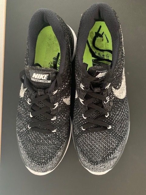 Nike flyknit lunar clearance 1 homme argent