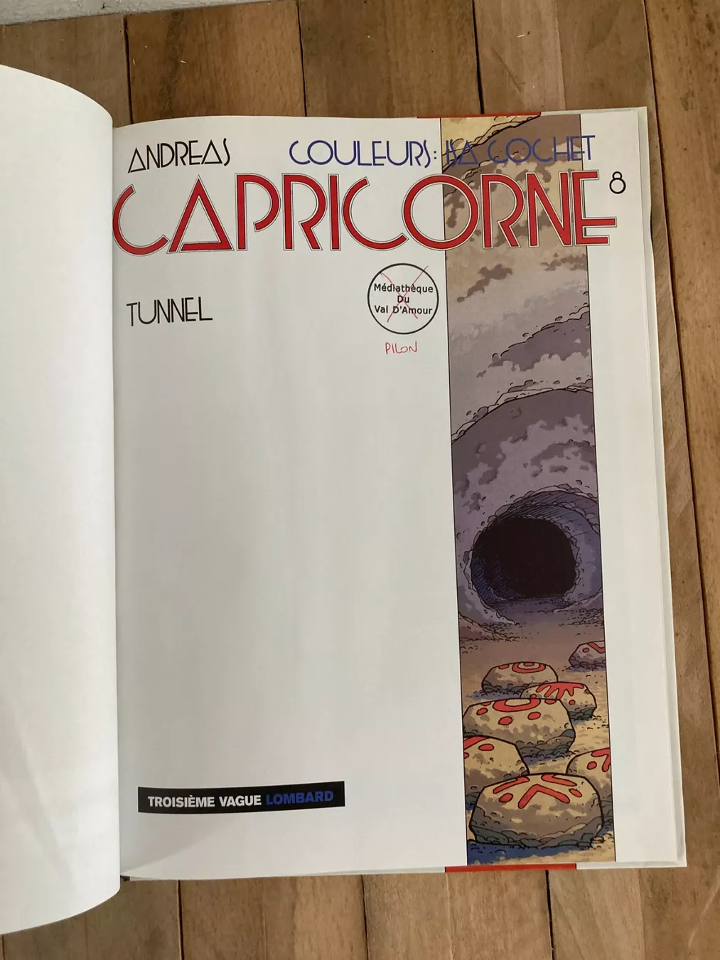 Fumetti: CAPRICORNE n° 8 EO- Andreas – Usato da vaumarcus venduto da Nicolasorel 2