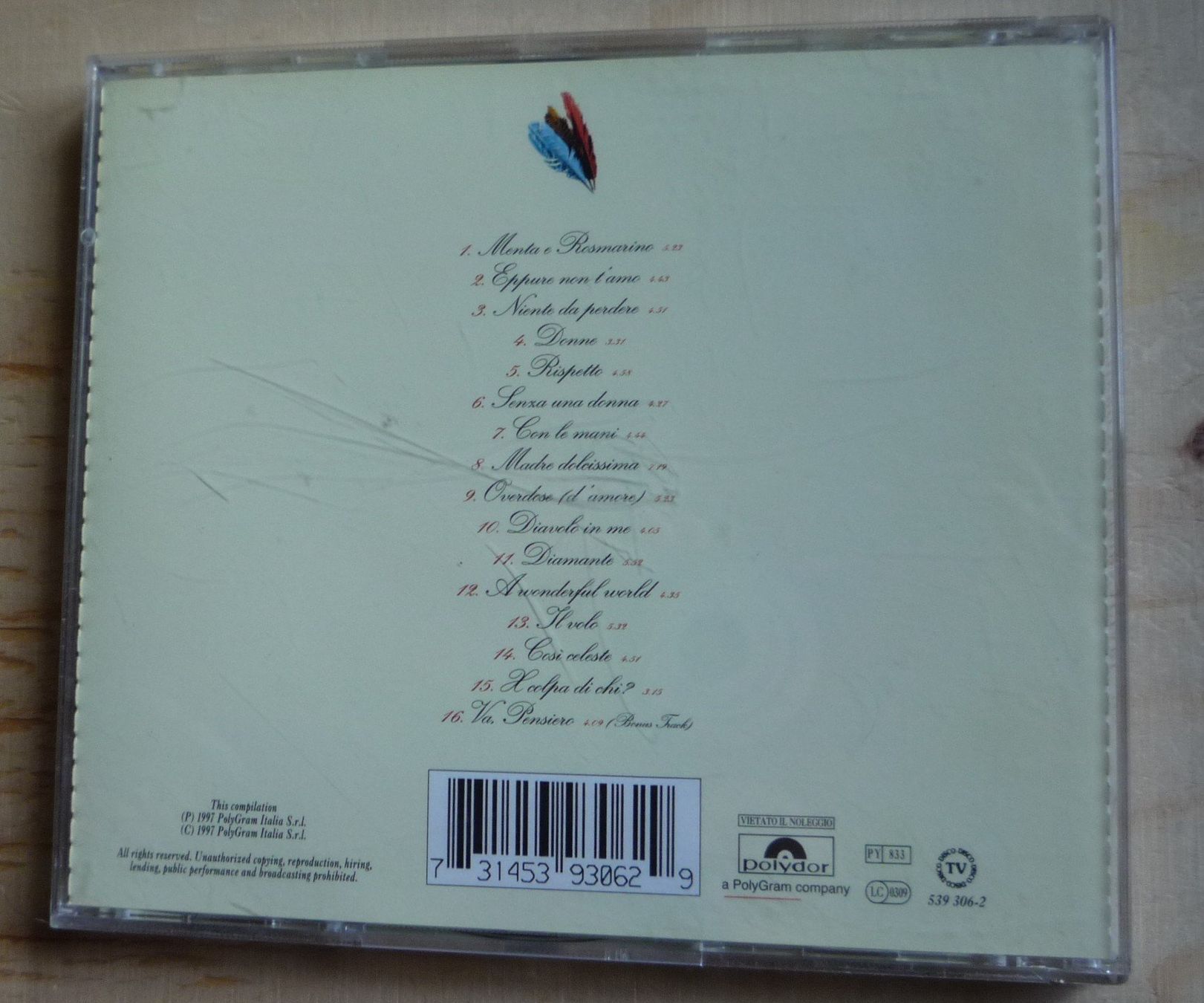 CD: Zucchero/Greatest Hits – Usato da Rieden SG venduto da Gant24 3