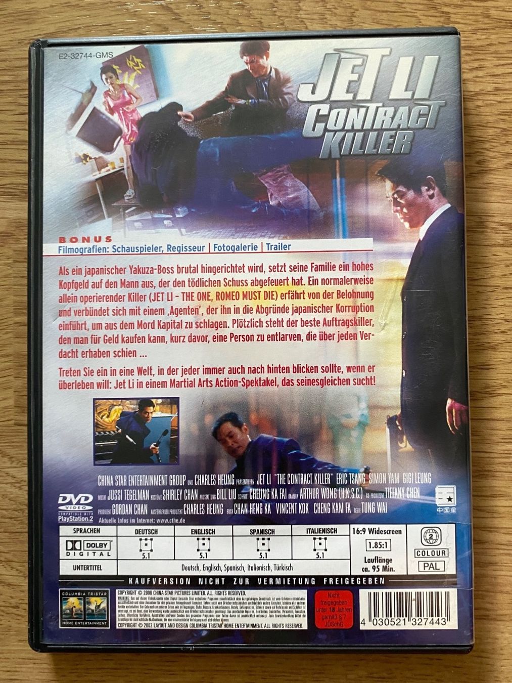 Tutti i DVDs: Jet Li Contract Killer DVD – Usato da Rafz venduto da SaintCruz 1