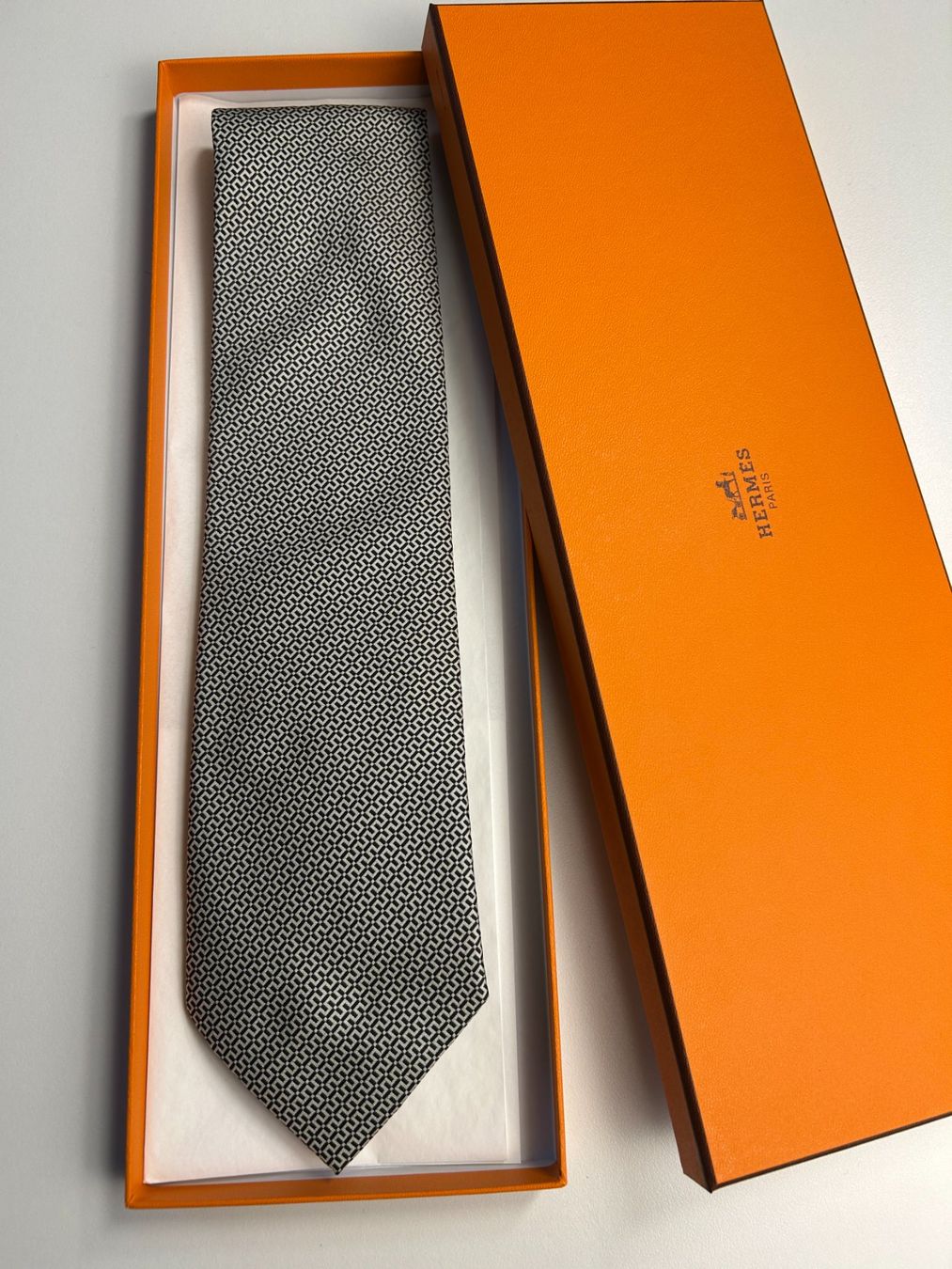 Hermès Krawatten: Hermès Muster Krawatte – Neu (gemäss Beschreibung) aus Bern von kurtikobolt74