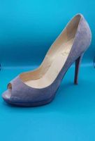 Escarpins Christian Louboutin daim violet taille 37.5