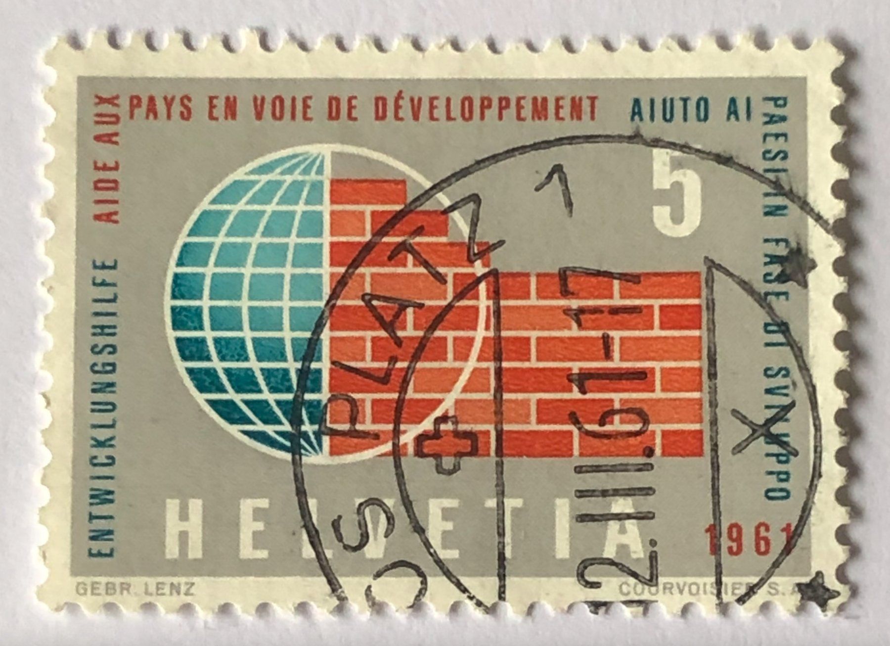 Tutti i francobolli: Nr.375 mit Stempel    – Usato da Aarau venduto da Billa007