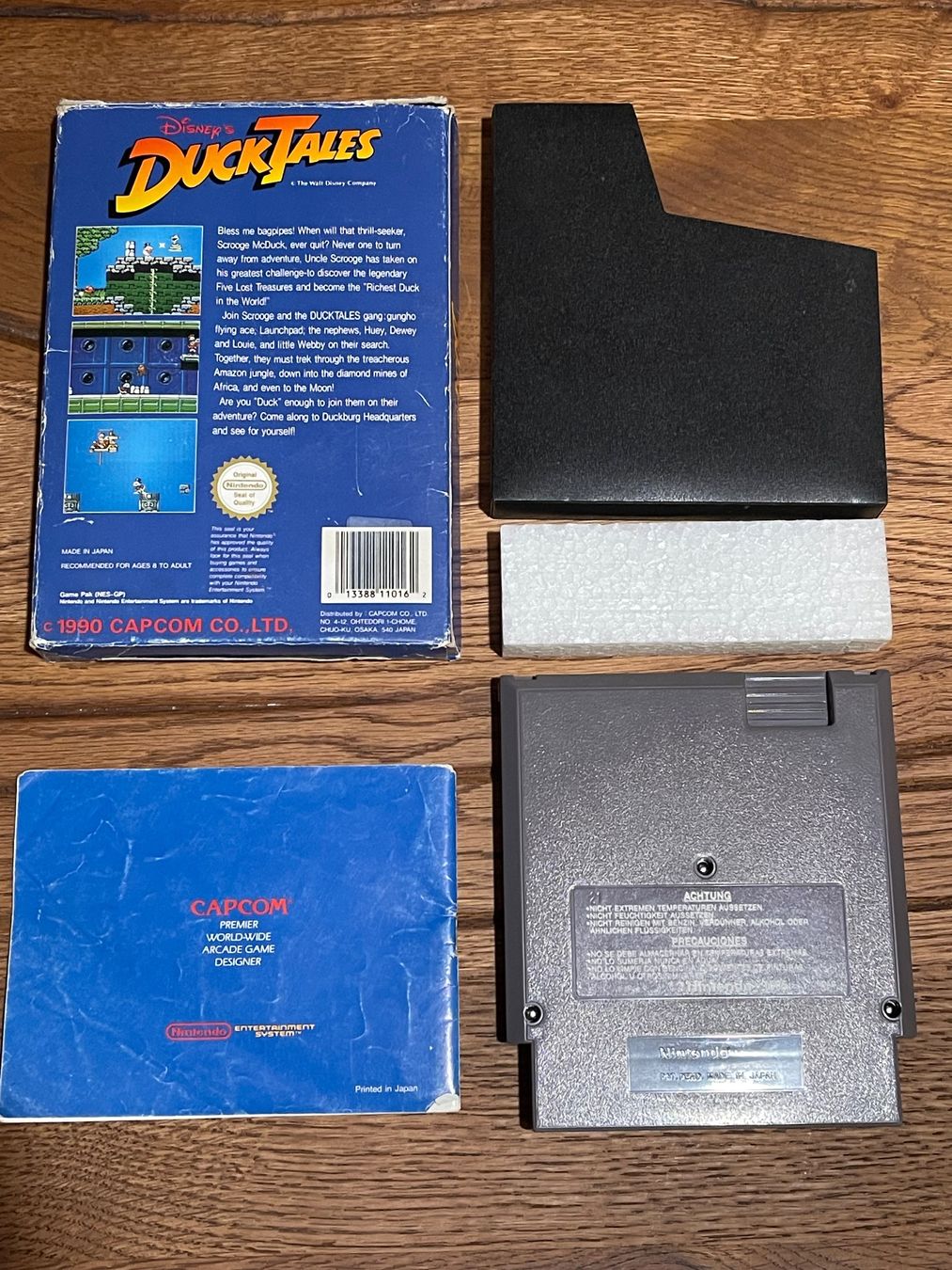 Nintendo Giochi: DuckTales NES Nintendo Capcom mit OVP + Anleitung – Usato da Zuerich venduto da Dorsi 1