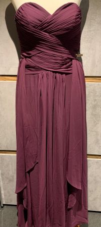Abendkleid Fest/Ball/Party, Gr.40 Crepe Satin Mieder Stäbe