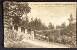 Petit Hôtel Château de Chaumont Funiculaire Seilbahn CP PK