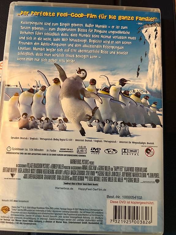 Alle DVDs: Happy Feet – Gebraucht aus Forch von Looren955 1