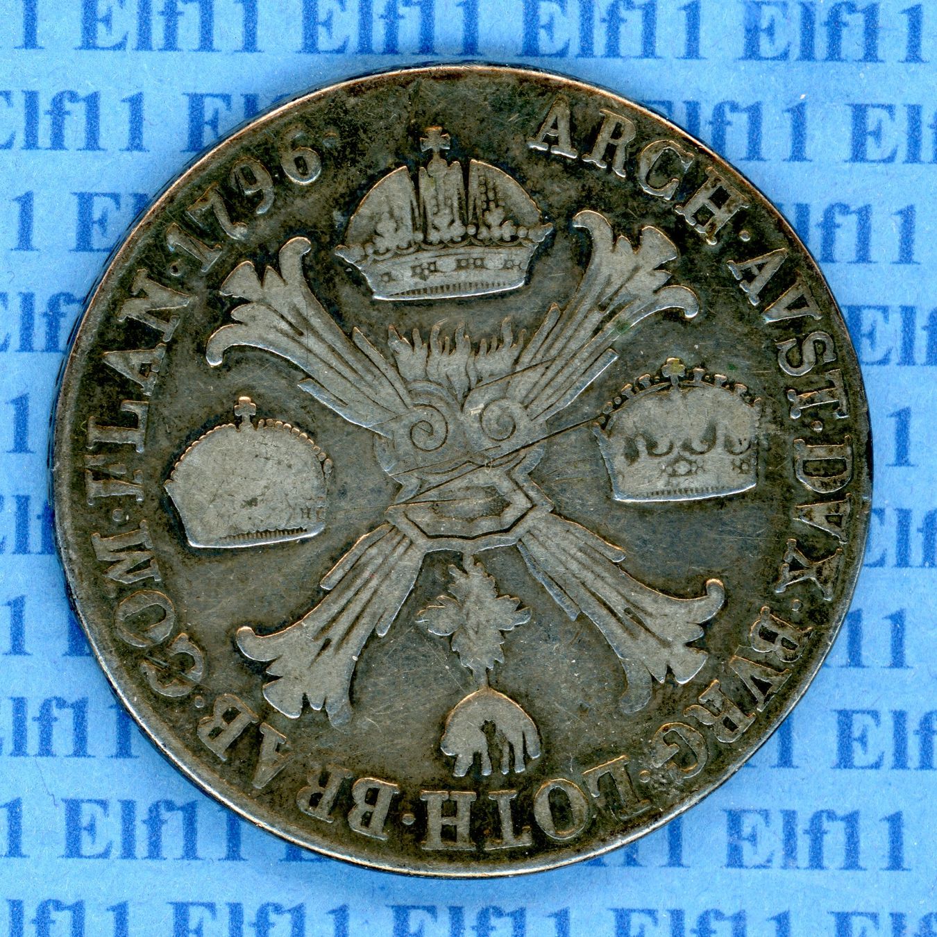 Tutti le monete: ITMAK___1.00 1796M ss 1 Kronentaler – Usato da Widnau venduto da Elf11