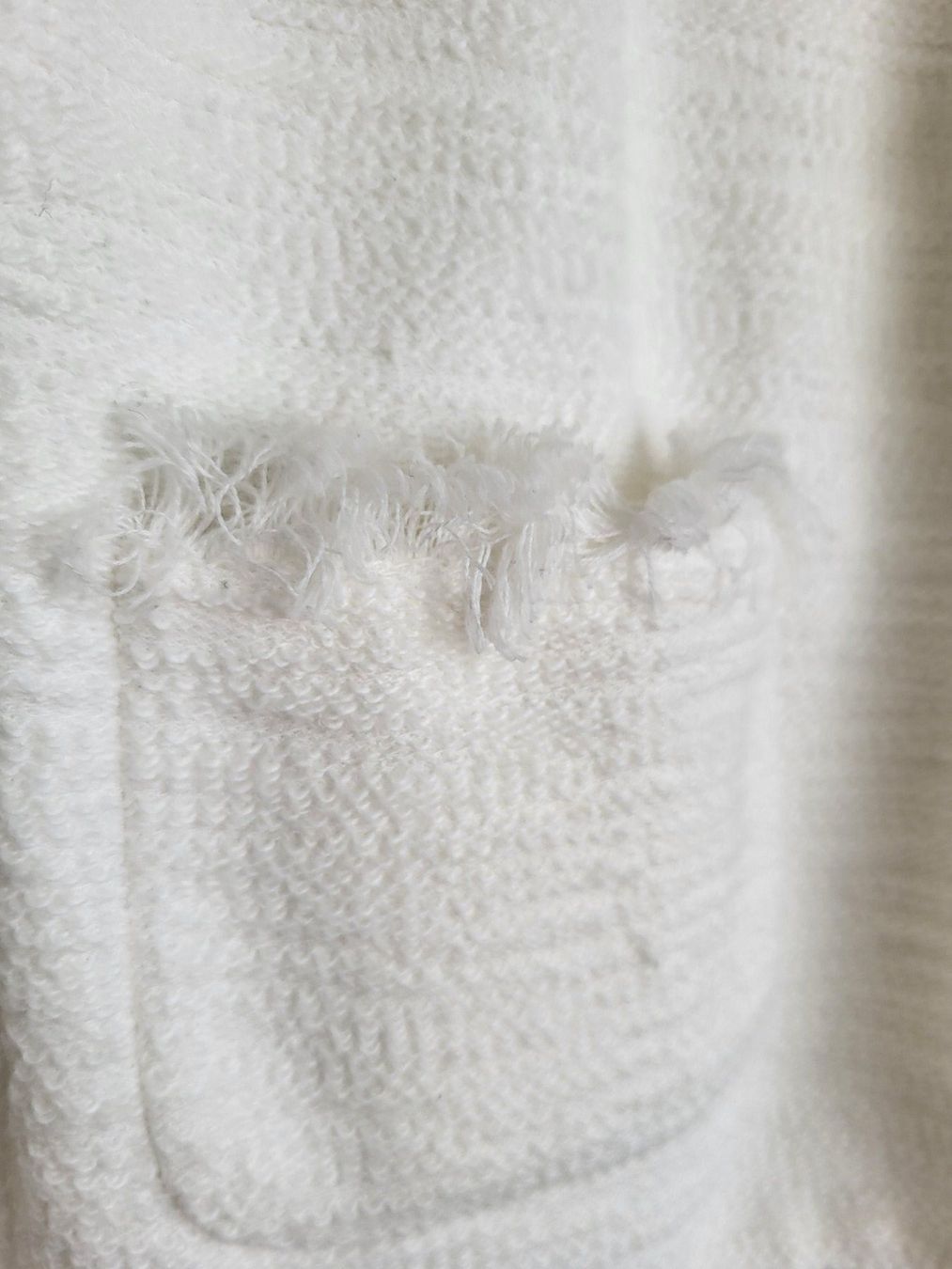 Mango Giacche: Mango Bouclé Jacke, Gr. M - weiss, Baumwolle – Usato da Baar venduto da clar6 4