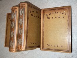 4 Antike Schiller Werke, Bände Philipp Reclam von 1911