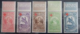 Äthiopien Kat. 191-195 ** 1936