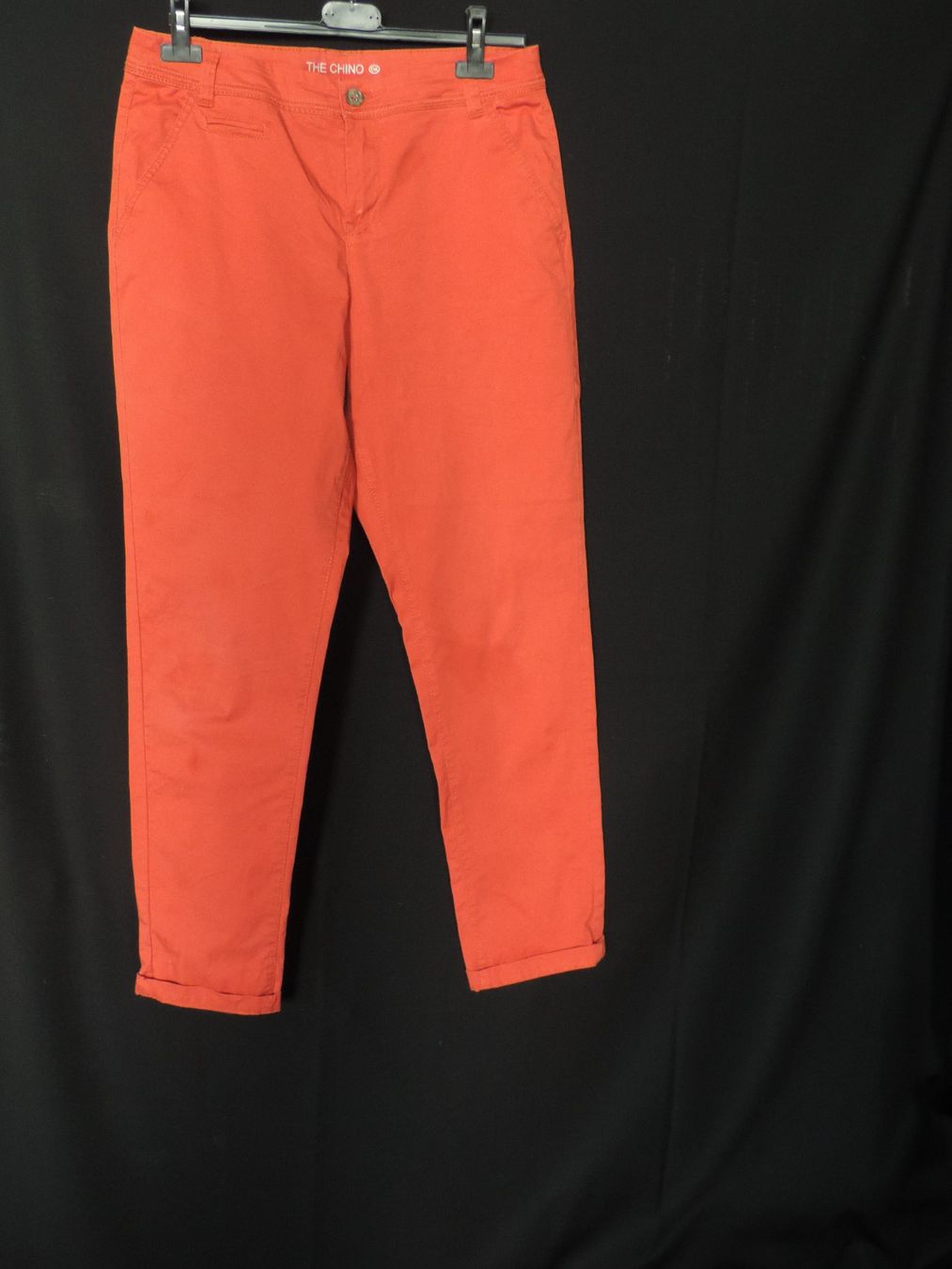 Pantaloni: Pantalon Chino rouge pale – Usato da Genève venduto da Axelle333 8