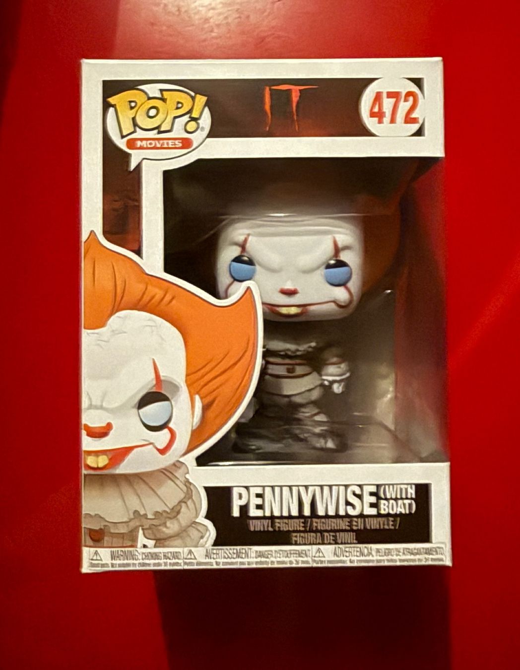 Funko Statuette: Funko Pop! IT - Pennywise – Nuovo e nell'imballaggio originale da Moudon venduto da CollectorGeek