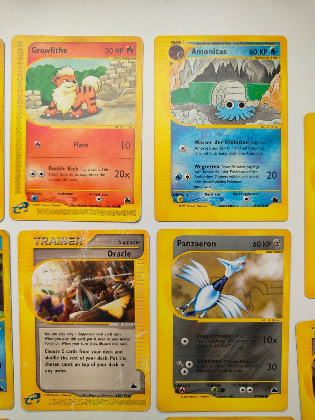 Pokémon Sammelbilder & Trading cards: Pokemon Skyridge Sammlung Lot Holo Reverse E-Series – Gebraucht aus Thalwil von FigurenFreunde 4