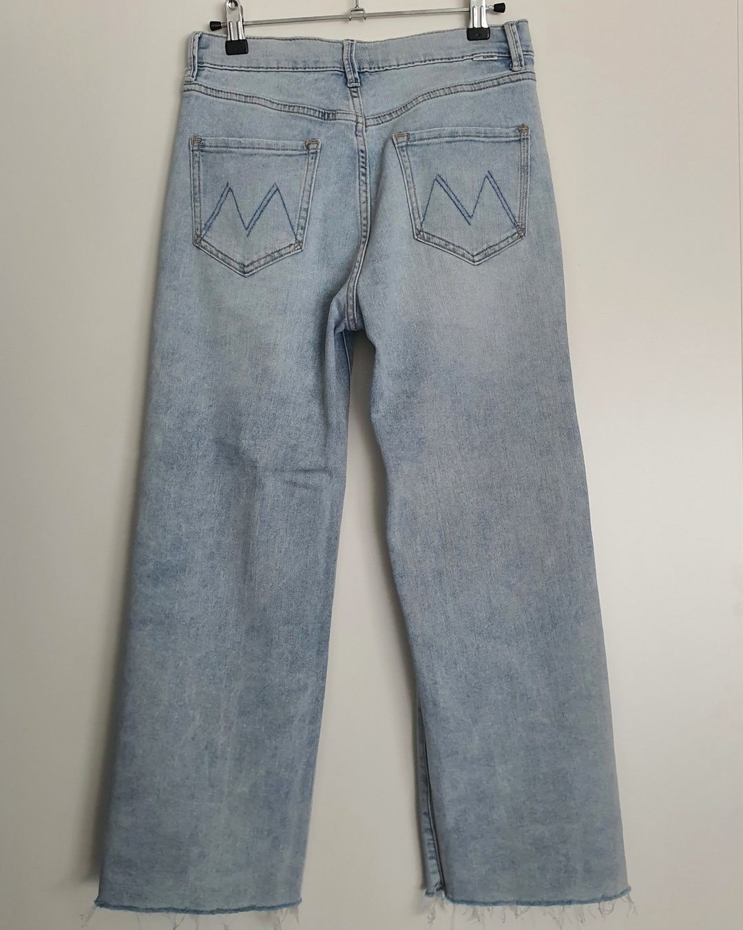 Jeans: Sommerlich leichte 7/8 Jeans Bleached Denim – Nuovo (secondo la descrizione) da Weiach venduto da sim_8s27 3
