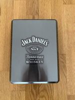 Jack Daniel's Geschenkbox (Flasche, zwei Gläser in Zinnbox)
