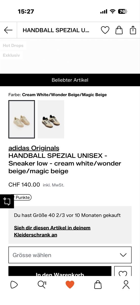 Adidas Scarpe da uomo: Adidas Handball Spezial Gr. 40 2/3 – Usato da Solothurn venduto da coexism 6