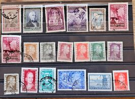 ARGENTINIEN alte Briefmarken gest./**