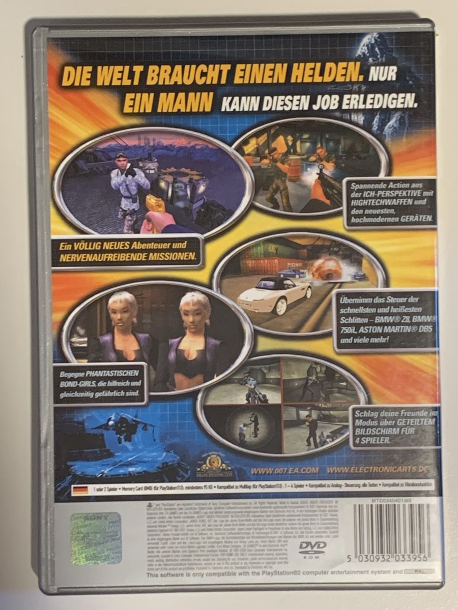 Sony Giochi: PS2 - 007 Agent im Kreuzfeuer - DE – Usato da Ostermundigen venduto da RG-Collector 1