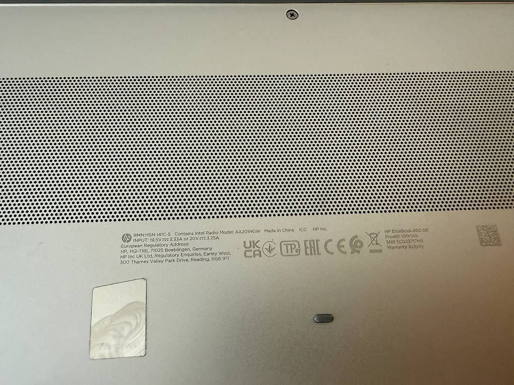 Hewlett Packard Notebooks: HP EliteBook 850 G8 32GB i7 – Gebraucht aus St. Gallen von aethersis 1