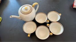 Kaffeekanne mit 5 Tassen Langenthal 49 Porzellan