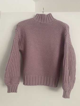 Luisa Spagnoli Strickpullover Lila Gr. S – Top Zustand