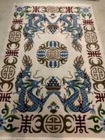Handgeknüpfter Nepal Tibet Orientteppich 185 x 270 Wolle