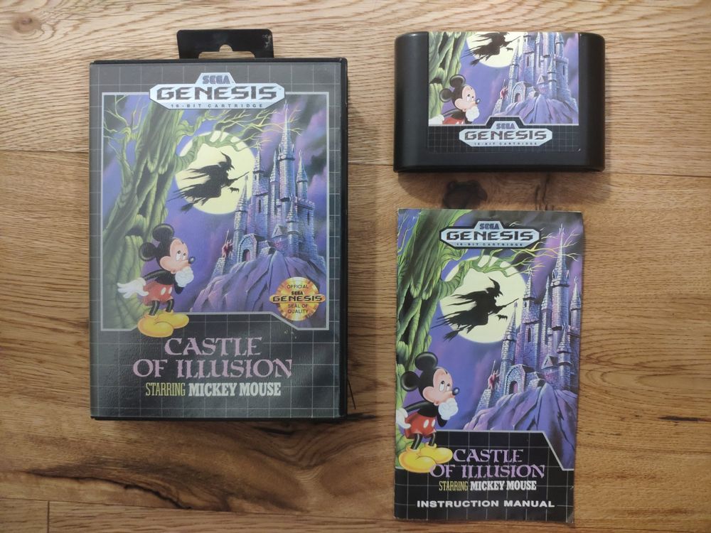 Jeux vidéo d'occasion « castle of illusion megadrive » Toute