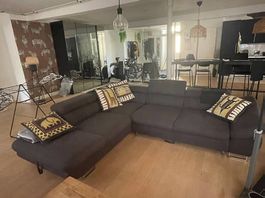 Ecksofa (Anthrazit)
