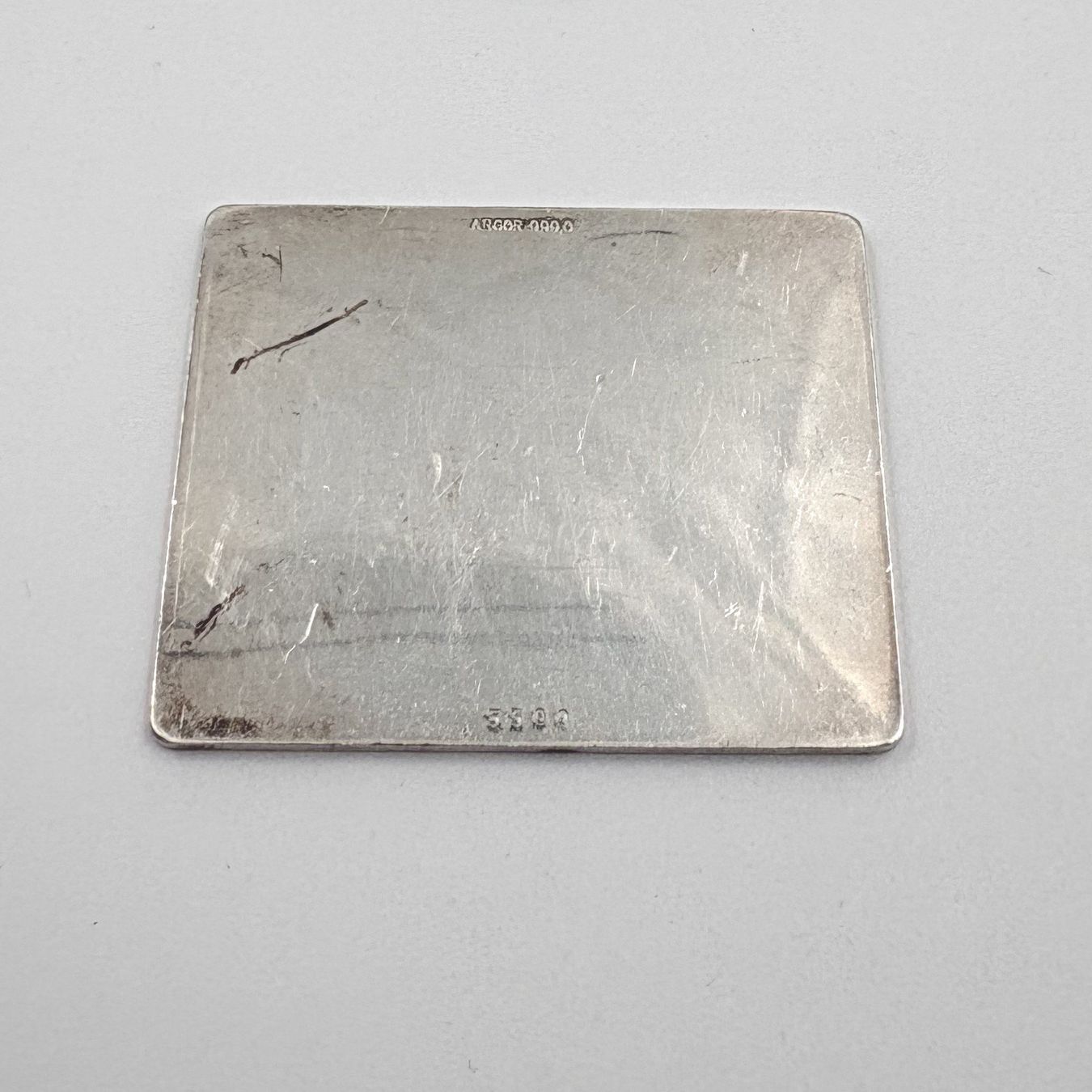 Medaillen: 1969 Silberplakette Apollo 11 Mondlandung – Gebraucht aus Hombrechtikon von Bruenel 1