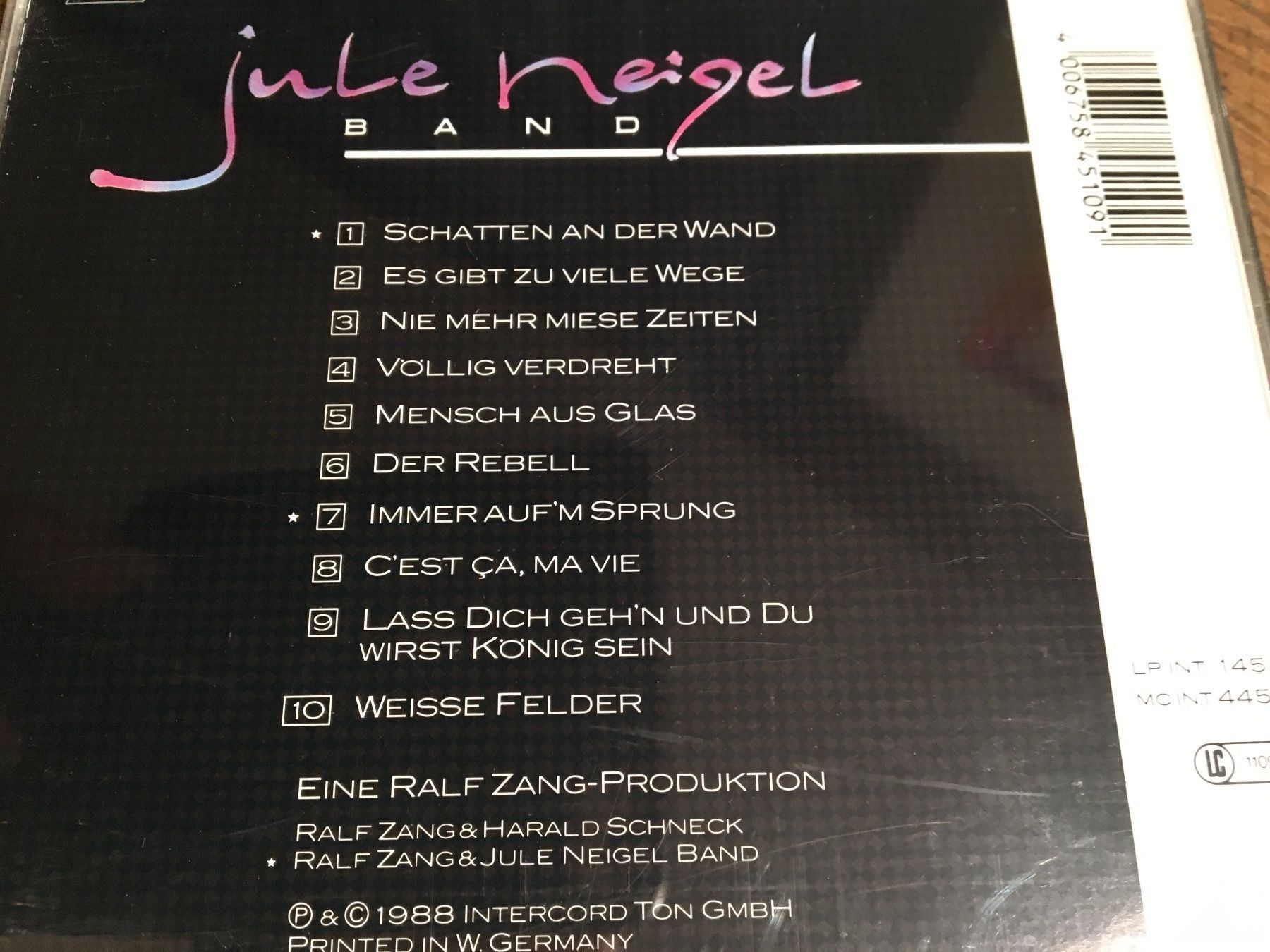 CDs: Jule Neidel Band – D'occasion à Arth par Vrecam51 1