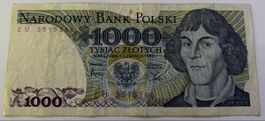 Polen 1000 Zlotych 1982