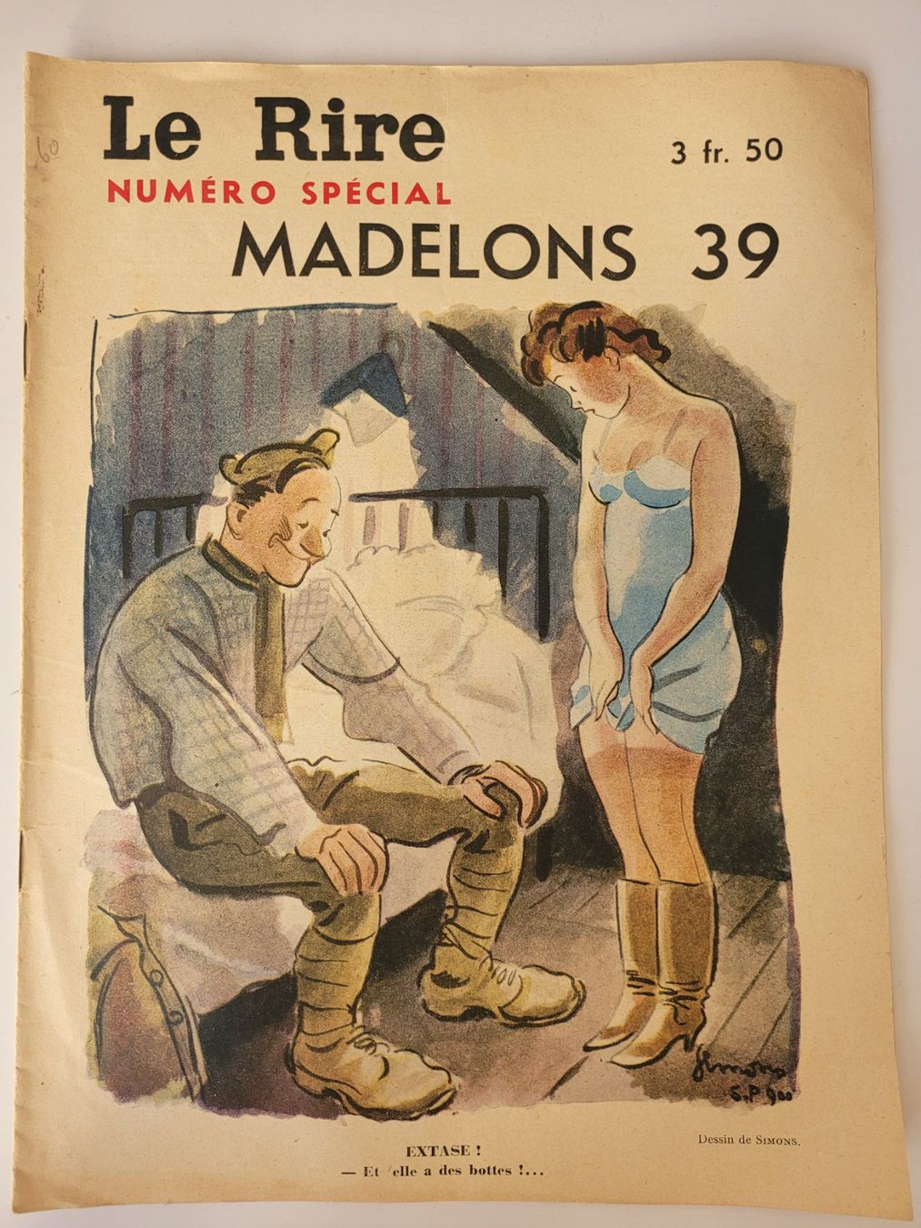 Zeitschriften & Magazine: Numéro Spécial Madelons 1939 – Gebraucht aus Vulliens von macgama