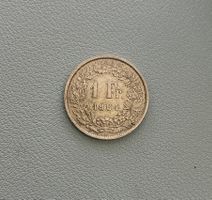 1964_ 1 Franken Silber_Münze
