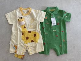 Baby Strampler Gr. 68 - 2er Pack NEU! 