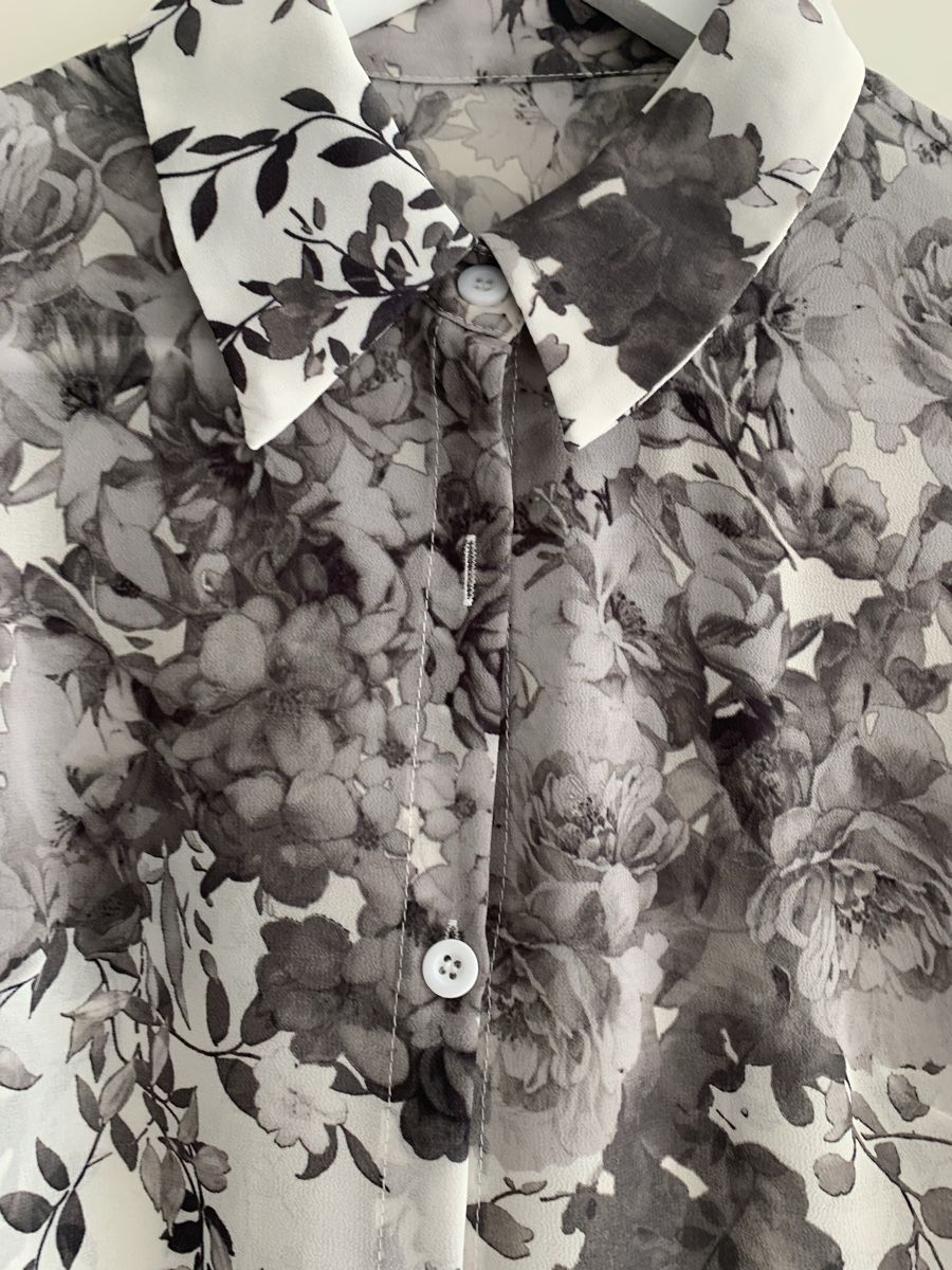Camicette: Elegante Blumen Bluse leicht & luftig Gr. 38 – Nuovo (secondo la descrizione) da Bühler venduto da Princess2016 4