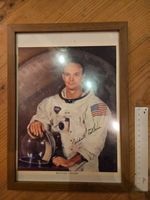 Mike Collins Apollo 11 Astronaut signiertes Bild
