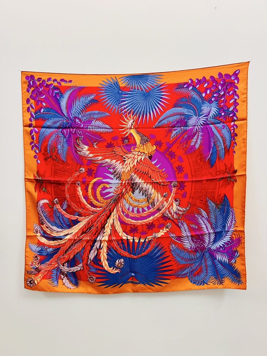 Hermès Foulards, Tücher & Schals: ❤️HERMÈS ❤️ mythique Phoenix foulard – Gebraucht aus Zürich von