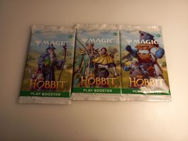 3x MTG The Hobbit Booster play English Sealed OVP