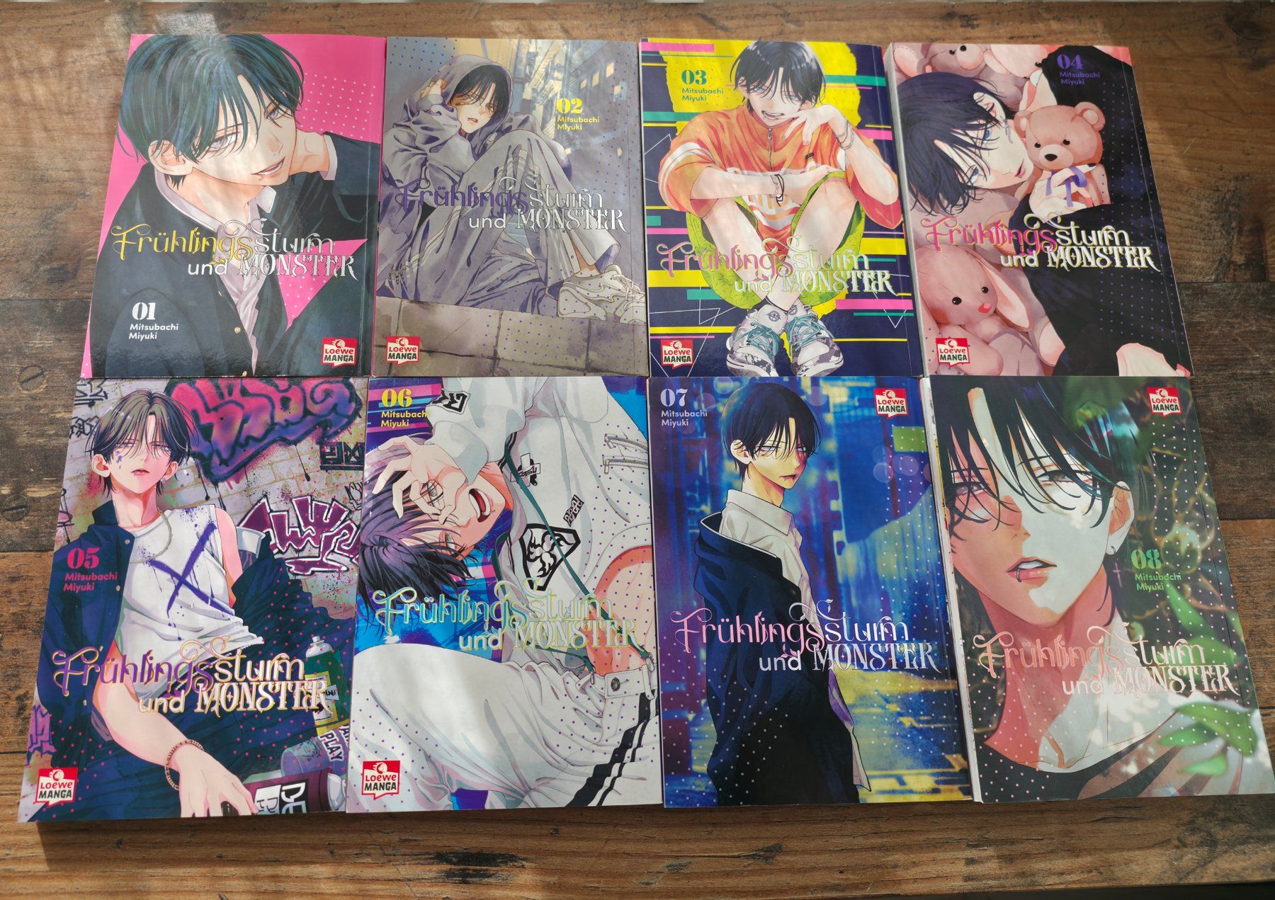 Fumetti: Frühlingssturm und Monster 1-8 – Usato da Embrach venduto da Jeanne_85