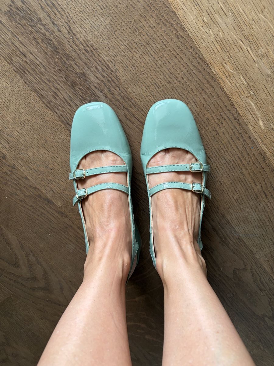 Sezane Chaussures femmes: Sézane Paula Babies Sage  – Neuf avec emballage d'origine à Zuerich par yasminflower 3