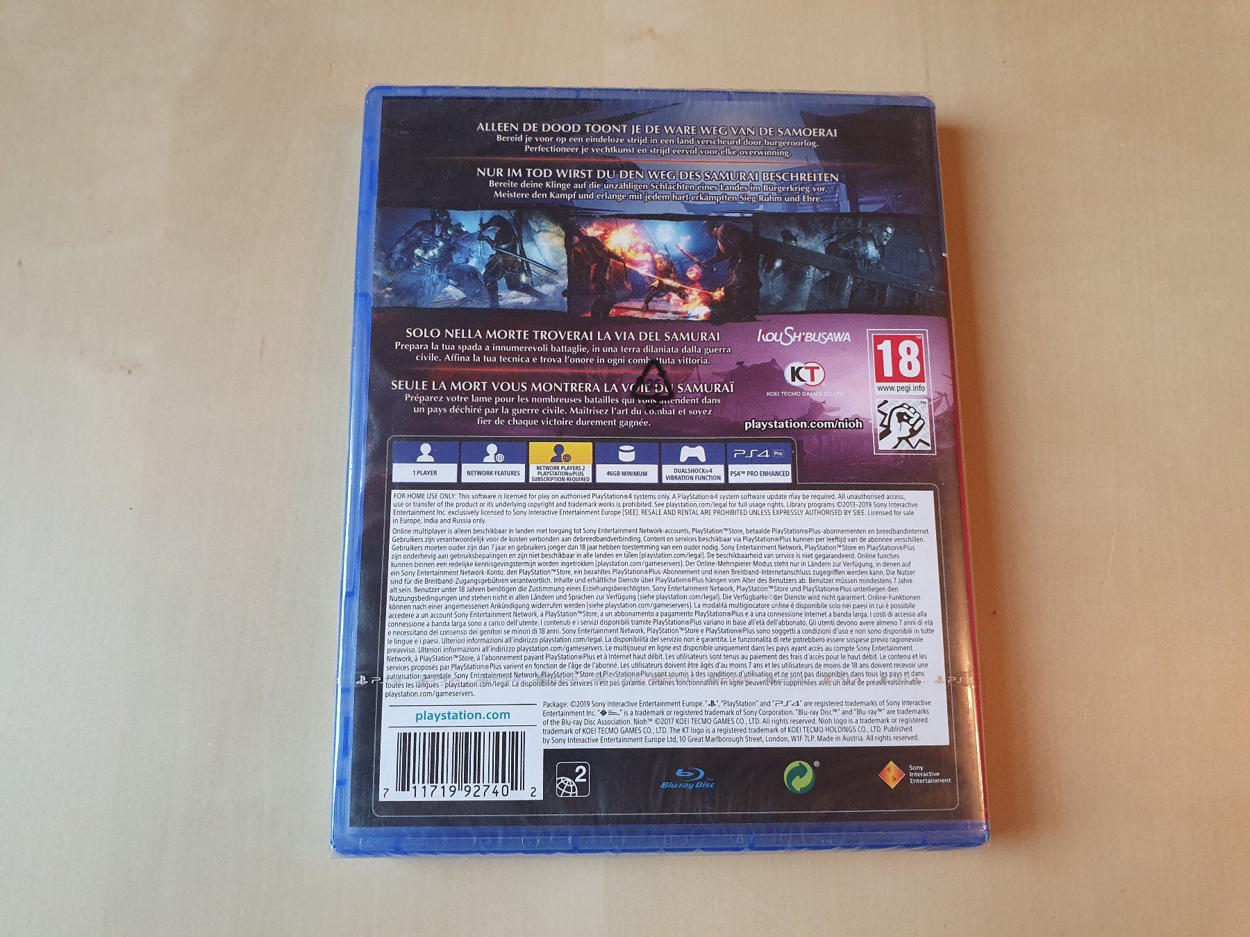 Sony Giochi: Nioh neu und ovp – Nuovo e nell'imballaggio originale da Stansstad venduto da collectorsshop 1