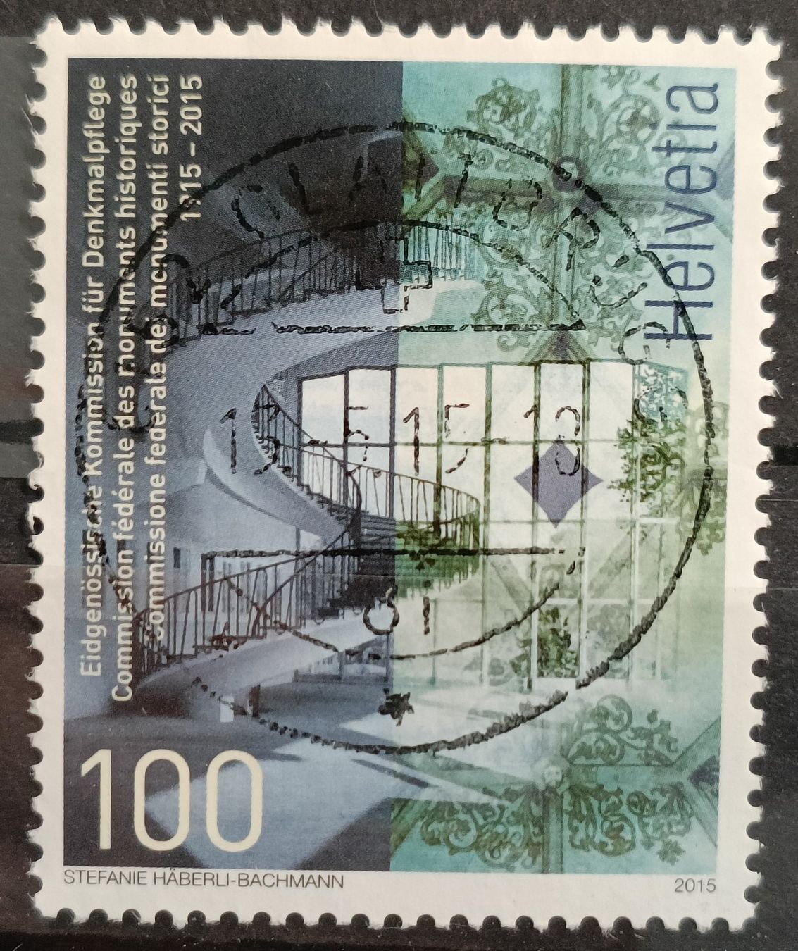Tous les timbres: 2015 Eidg. Denkmalpflege TOP Stempel – D'occasion à Dübendorf par goeggi79