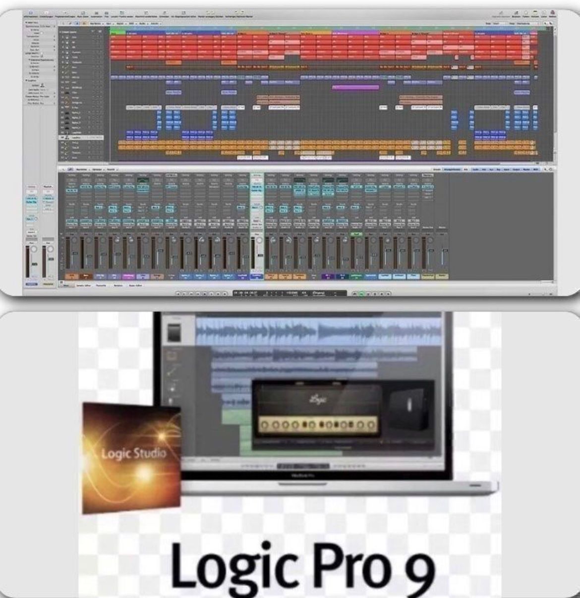 Apple Software: Logic Studio Pro 9 Retail Vollversion inkl Lizenznummer – Usato da Frauenfeld venduto da macshoop